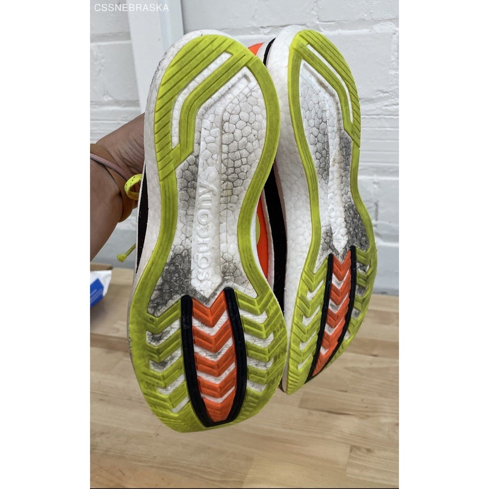 Saucony Vizi Orange Endorphin Pro Running‎ Shoes - Size 9 - Picture 5 of 8
